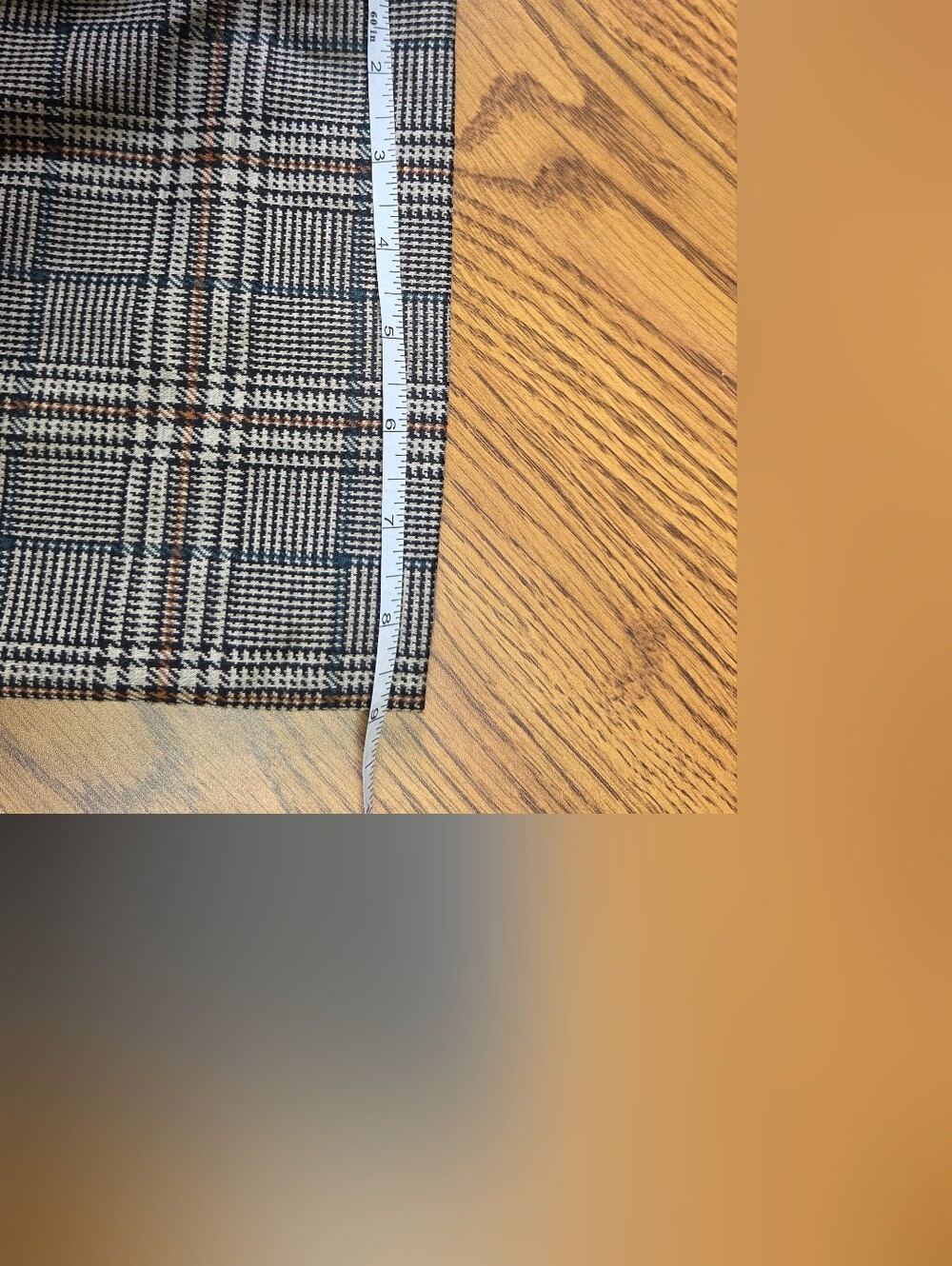 NWT Zac & Rachel Petite Glen Plaid Stretch Dress Pants - Black/Gray Size 12P - Picture 12 of 12